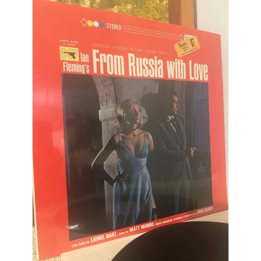 From Russia With Love Original Motion Picture Sound Track Vinyl Record LP